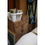 Limed Oak chest and Dressing table