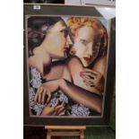 After Tamara ?empicka 1898 - 1980 signed De Lempicka B L Barnes 1989. 49 x 64cm