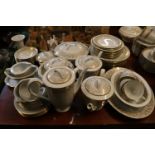 Extensive Noritake Raphael 6679 dinner service