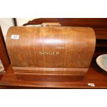 Oak Cased Singer Sewing machine