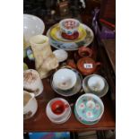Collection of Chinese and Japanese ceramics inc Tea bowls, Charger etc