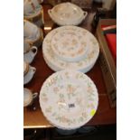 Collection of Wedgwood Cottage Rose Dinner ware