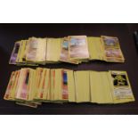 Large quantity of Pokémon playing cards to include Ponyta, Gastly, Charmander, Diglett etc
