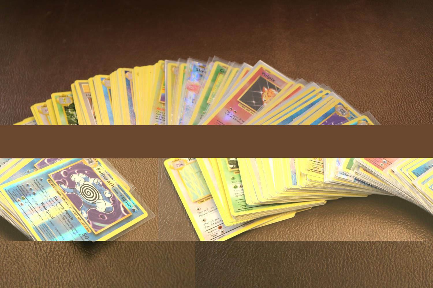 Quantity of Pokémon playing cards to include Starmee, Beedrill, Electrode, Slowbro EX etc
