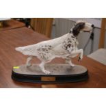 Beswick figure of Red Setter on oval base
