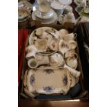 Collection of assorted Ceramics inc. Royal Albert moonlight Rose, Royal Winton etc
