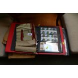 Collection of assorted Folders containing First Day Covers, Stamps etc