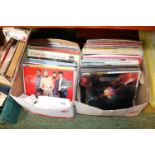 2 Boxes of assorted Vinyl Records inc. The Mystic Moods, Exile and assorted Classical Records