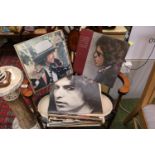 Collection of Bob Dylan Vinyl Records and assorted other Records