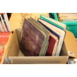 Collection of assorted Postcards and assorted Stamp albums