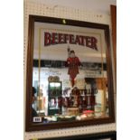 Beefeater London Dry Gin Advertising Mirror