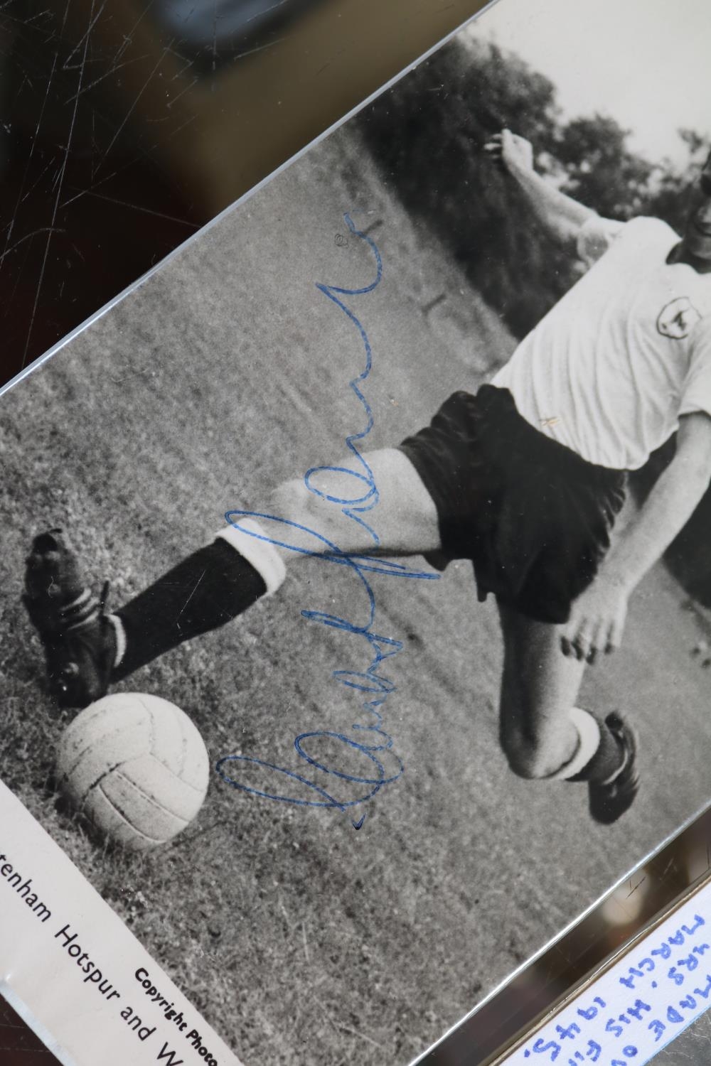 Cliff jones Signed Photo, Jimmy Greaves Sepia & William John Whateley - Image 2 of 2