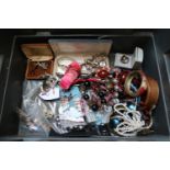 Large Collection of assorted Costume jewellery and watches