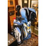 Callaway Golf Bag with assorted Clubs and a Mizuna Bag with Golf Clubs