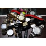 Collection of assorted Wristwatches inc. 9ct Gold Cased
