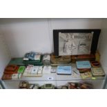 Large collection of assorted Advertising Smoking related Boxes and related items inc Senior Service,