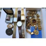 Collection of assorted watches and assorted Jewellery