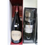 Bottle of Domaine Filliatreau Saumur Champigny 1999 150cl and a 2008 Relevation Cabernet-Merlot