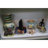 Collection of assorted Ceramics inc. Royal Doulton, Aynsley, Mabel Leigh hand painted decoration
