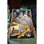 Collection of assorted Glassware, Silver plated and bygones