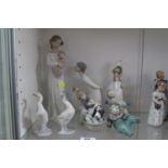 Collection of Mainly Lladro & Nao figurines