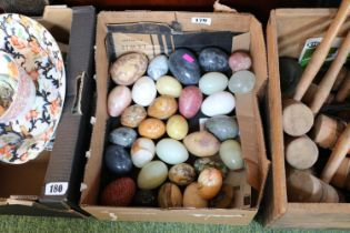 Box of assorted assorted Polished Eggs