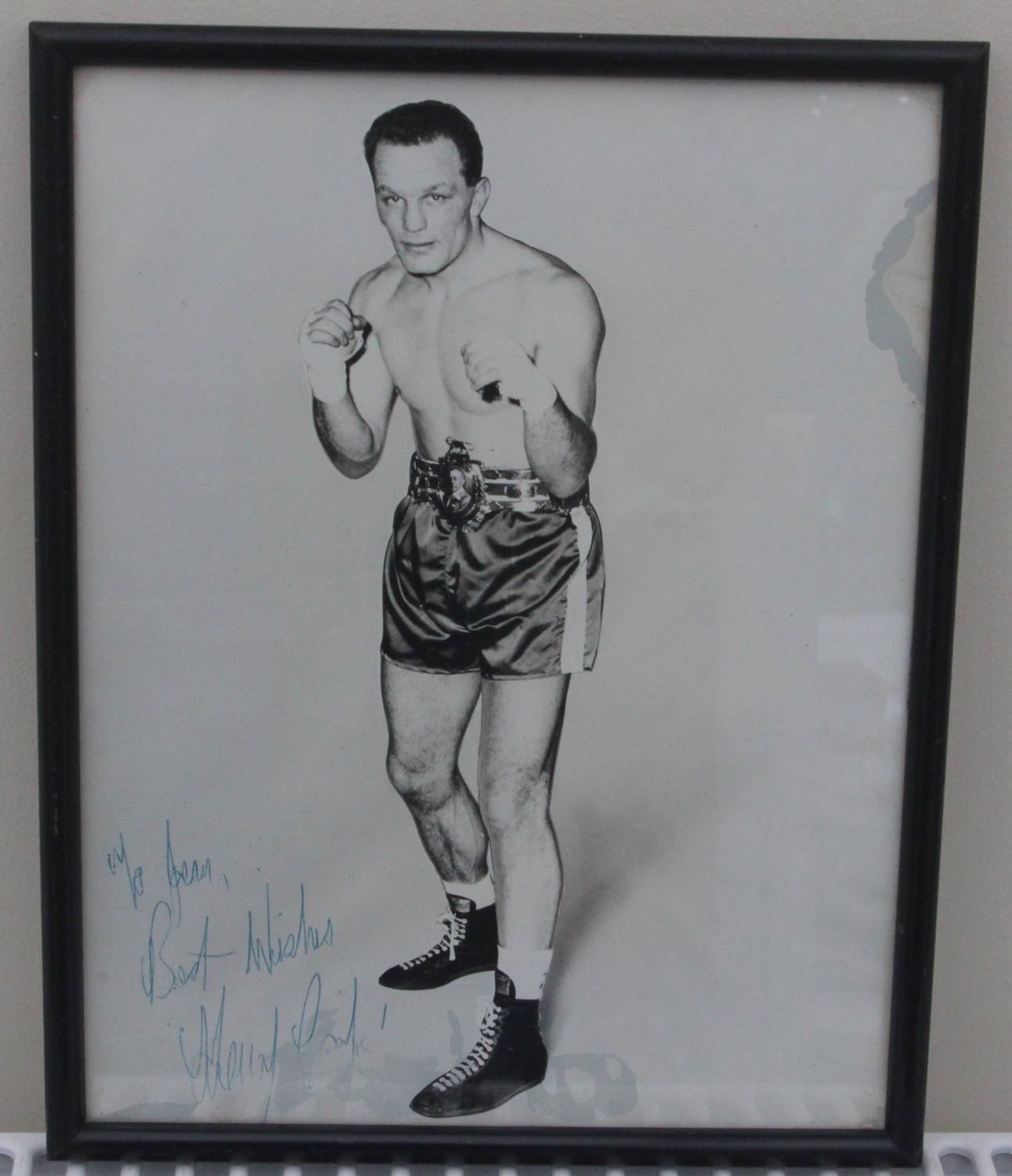 Henry Cooper Personally Signed Photograph in Frame