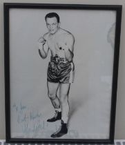 Henry Cooper Personally Signed Photograph in Frame