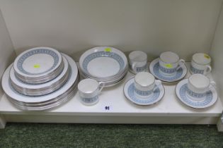 Royal Doulton Counterpoint 36 piece part tea & diner service