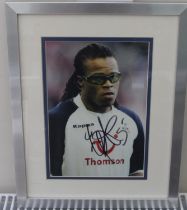 Spurs, Edgar Davids Signed & Framed Photo with COA