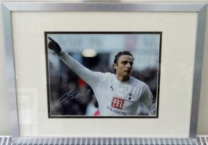 Spurs Dimitar Berbatov Signed Photo Framed