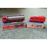 Dinky Supertoys No.501 Foden Diesel 8 Wheel Wagon and Foden Flat truck