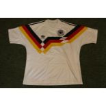 JURGEN KLINSMANN 1990 FIFA WORLD CUP MATCH WORN WEST GERMANY JERSEY The 1990 FIFA World Cup was