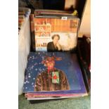 Collection of assorted Vinyl Records to include Art Garfunkel, Wham!, Yes etc