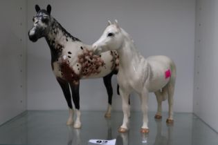 Beswick Appaloosa & Welsh Mountain Pony