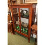 Edwardian Mahogany and glass china cabinet