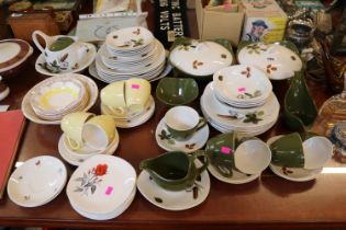 Extensive Midwinter Style craft Fashion Shape 1-66 Dinner service and assorted other ceramics