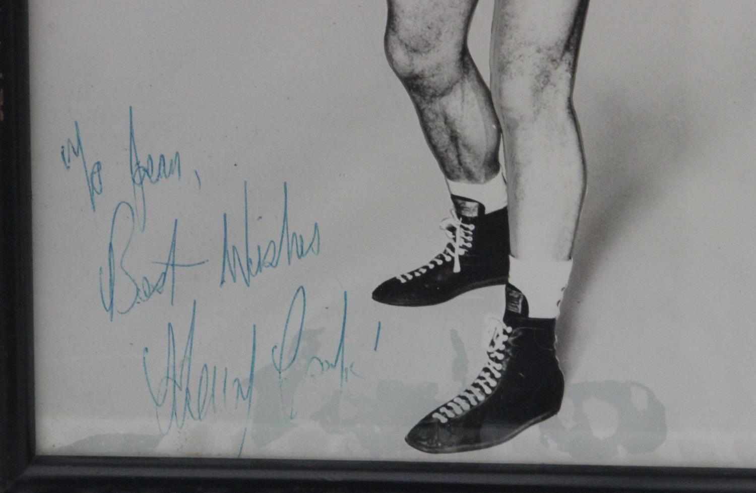 Henry Cooper Personally Signed Photograph in Frame - Image 2 of 2