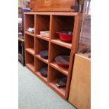 Purves & Purves retailed Made in Italy Cherrywood bookcase 134cm in Width
