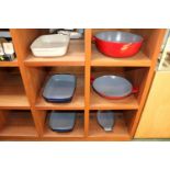 Collection of unused AGA enamelled Pans and cookware (6)