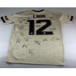 Manchester United Women's Team Signed Hayley Ladd Adidas Shirt. Including Lionesses Alessia Russo