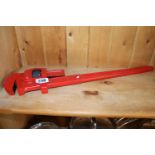 Red Stillson 24 inch monkey wrench