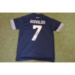 CRISTIANO RONALDO 2020/21 SIGNED JUVENTUS JERSEY This jersey comes with a letter of authenticity