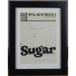 Muhammad Ali Personally Signed "Sugar" Playbill 1972. 'Sugar' playbill personally signed by Muhammad