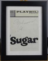 Muhammad Ali Personally Signed "Sugar" Playbill 1972. 'Sugar' playbill personally signed by Muhammad