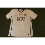 RYAN GIGGS 2009 UEFA CHAMPIONS LEAGUE FINAL MATCH WORN MANCHESTER UNITED AWAY JERSEY The 2009 UEFA
