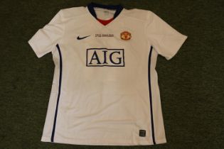 RYAN GIGGS 2009 UEFA CHAMPIONS LEAGUE FINAL MATCH WORN MANCHESTER UNITED AWAY JERSEY The 2009 UEFA