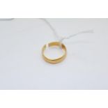 22ct Gold Wedding Band 3.2g total weight