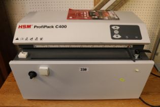 HSM Profipack C400 Carboard shredder RRP £1600