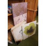 Collection of assorted Canvas prints